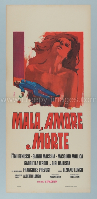 Mala, Love and Death / Mala, amore e morte - Italian Locandina